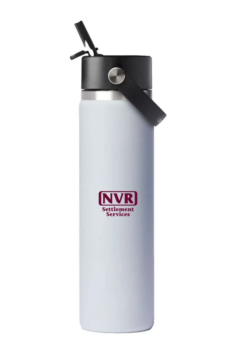 NVR Settlement Services - Hydro Flask® Wide Mouth 24oz Bottle with Flex Straw Cap