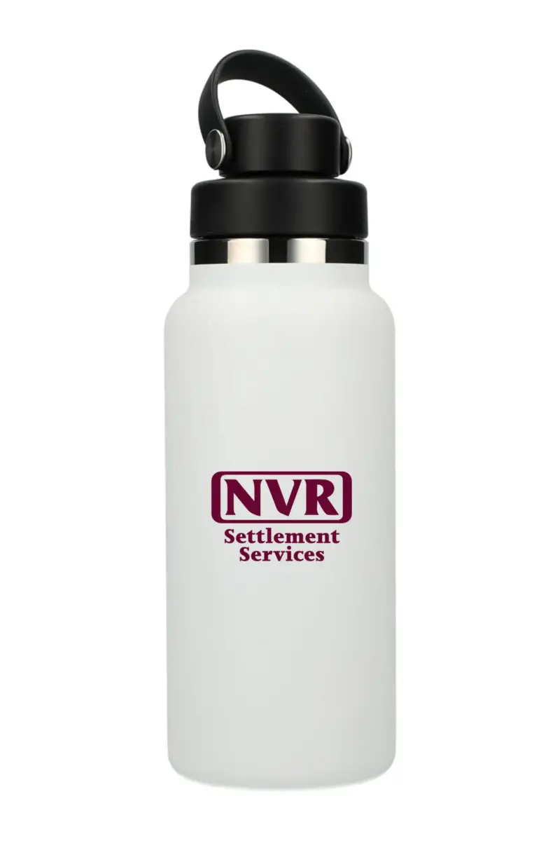 NVR Settlement Services - Hydro Flask® Wide Mouth 32oz Bottle with Flex Chug Cap