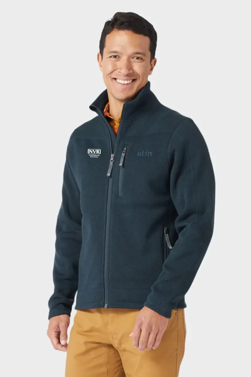 NVR Settlement Services - STIO Men's Wilcox Sweater Fleece Jacket