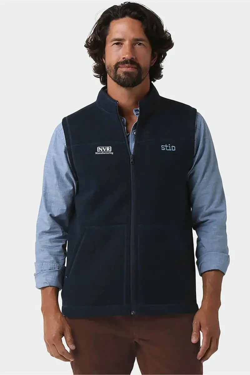 NVR Manufacturing - STIO Men's Wilcox Fleece Vest