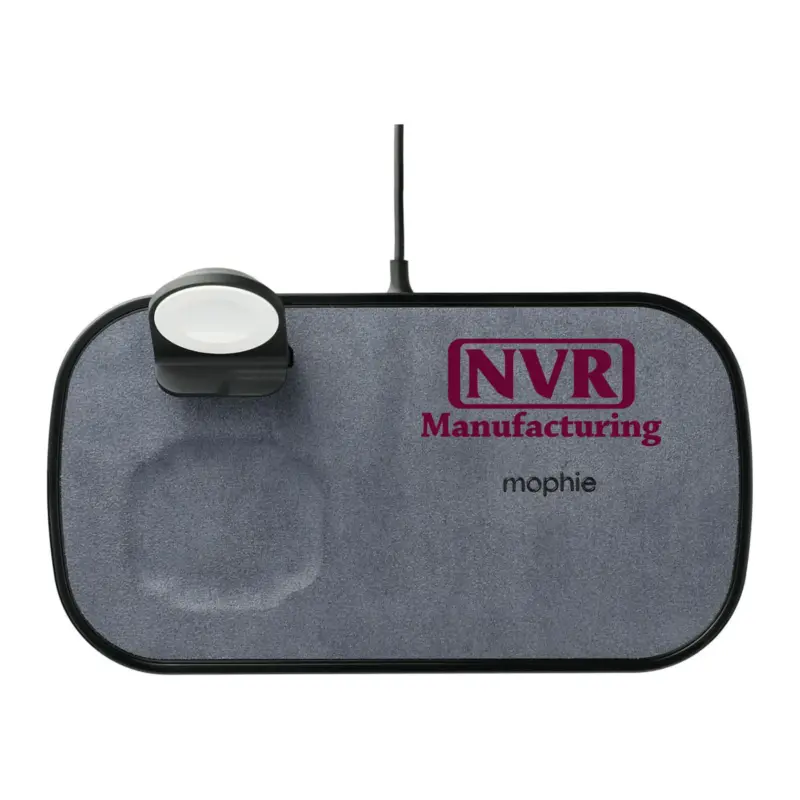 NVR Manufacturing - mophie® 3-in-1 Fabric Wireless Charging Pad