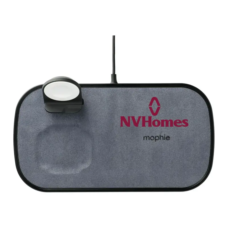 NVHomes - mophie® 3-in-1 Fabric Wireless Charging Pad