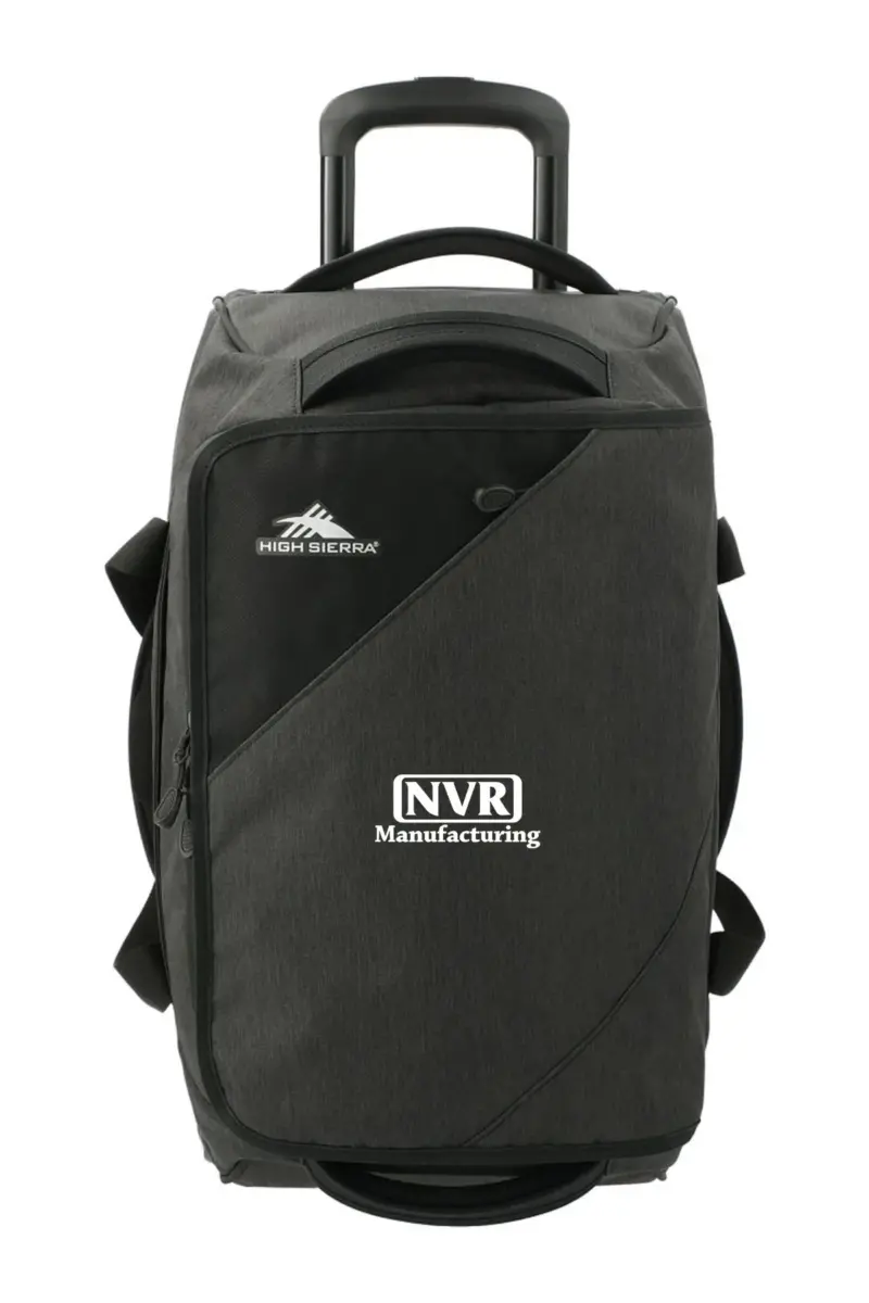 NVR Manufacturing - High Sierra Forester RPET 22" Wheeled Duffle Bag