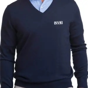 NVR Inc - Fairway & Greene Men's Baruffa V-Neck Sweater