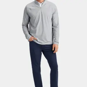 NVHomes - G/FORE Men's Luxe Quarter-Zip Mid Layer SS24