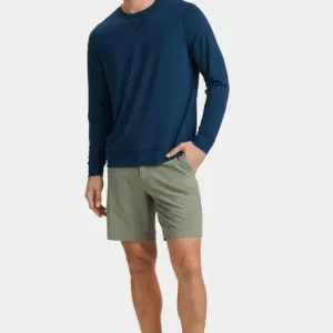 NVR Settlement Services - G/FORE Men's Luxe Crewneck Mid Layer