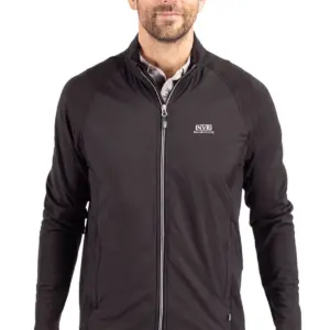 NVR Manufacturing - Cutter & Buck Adapt Eco Knit Hybrid Recycled Mens Full Zip Jacket