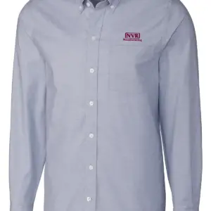 NVR Manufacturing - Cutter & Buck Stretch Oxford Mens Long Sleeve Dress Shirt