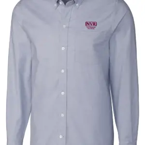NVR Settlement Services - Cutter & Buck Stretch Oxford Mens Long Sleeve Dress Shirt