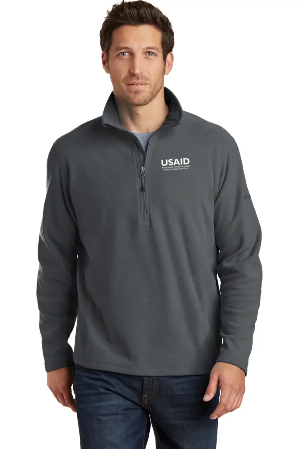 USAID Mandinka - Eddie Bauer Men's 1/2-Zip Microfleece Jacket