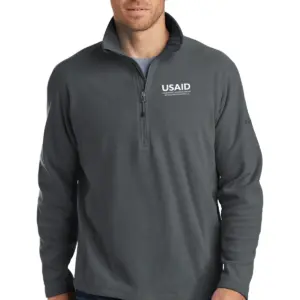 USAID Mandinka - Eddie Bauer Men's 1/2-Zip Microfleece Jacket