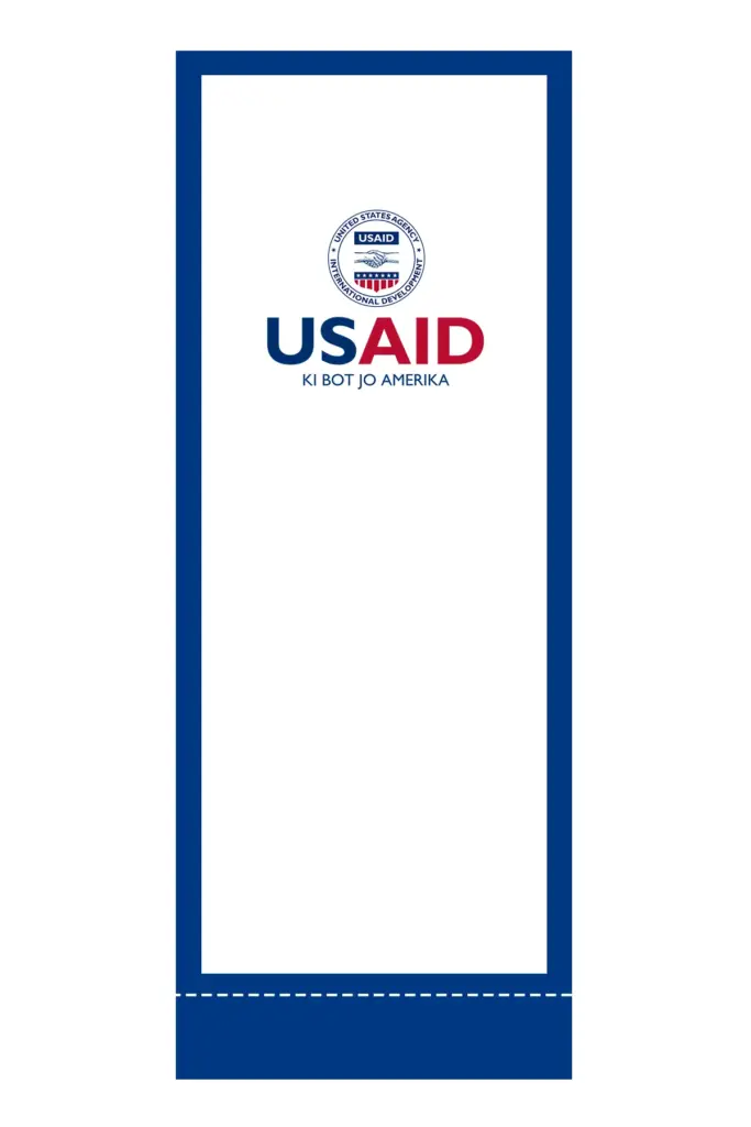 USAID Acholi Tradition 34" Retractable Banner - Full Color