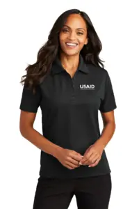 USAID Waray-Waray Port Authority Ladies Dry Zone Ottoman Sport Shirt