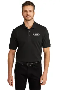 USAID Tajik - Port Authority Heavyweight Cotton Pique Polo Shirt