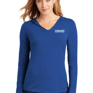 USAID Waray-Waray District Ladies Perfect Tri Long Sleeve Hoodie