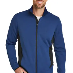 USAID Tajik - Eddie Bauer Men's Full-Zip Heather Stretch Fleece Jacket