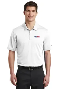 USAID Tajik - Nike Dri-Fit Hex Textured Polo Shirt