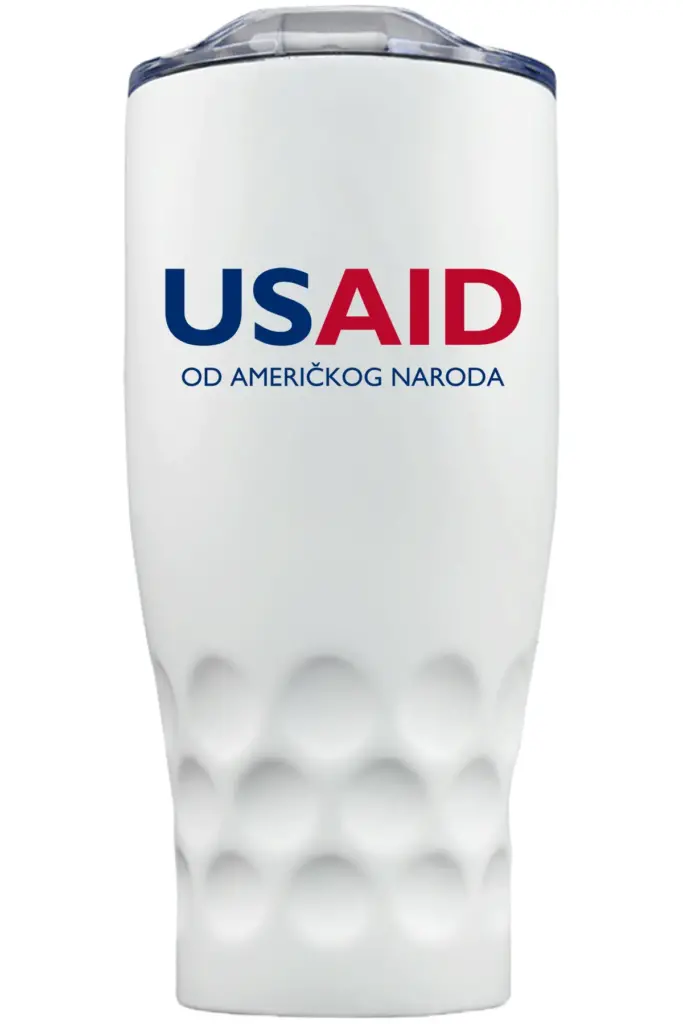 USAID Serbian - 27 Oz. Molokini Stainless Steel Tumblers