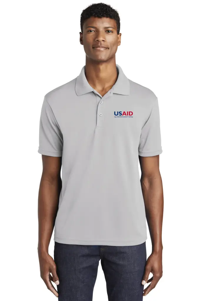 USAID Macedonian - Sport-Tek PosiCharge RacerMesh Polo Shirt