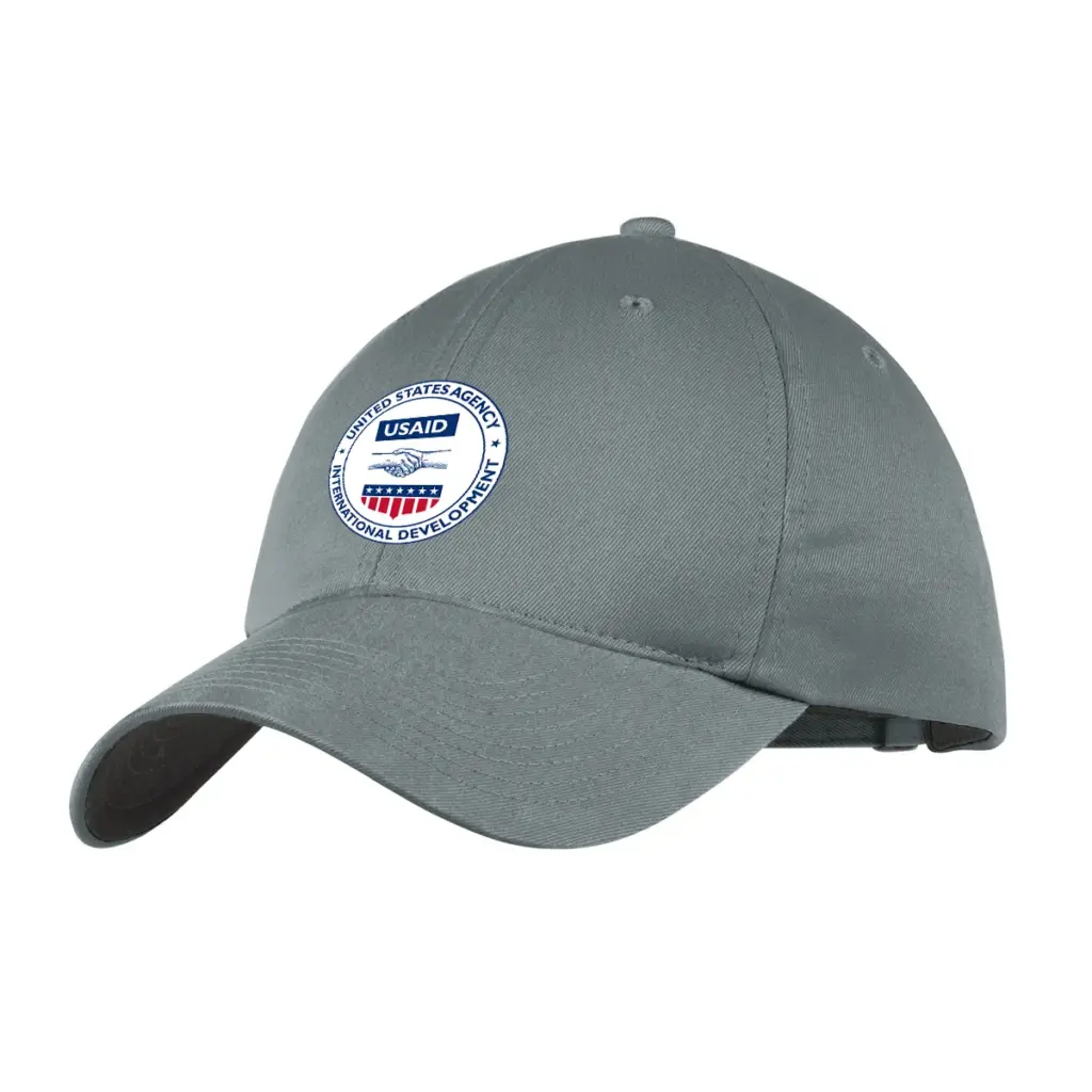 USAID Bosnian Cyrillic - Nike Unstructured Twill Cap (Patch)