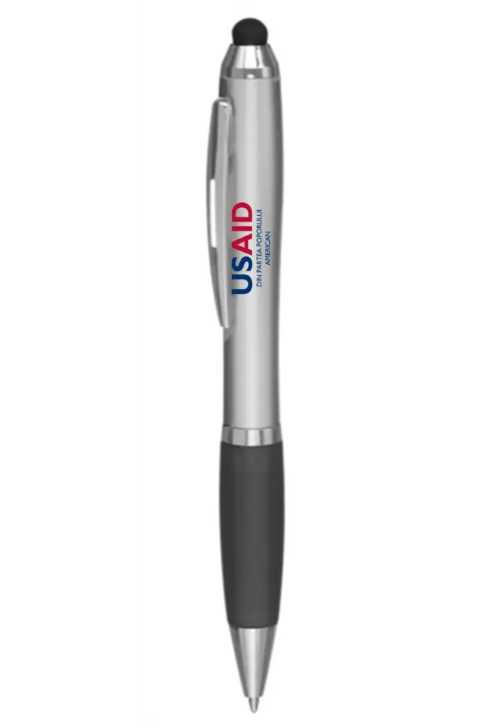 USAID Romanian - Logo Stylus Ballpoint Pen