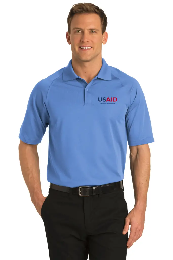 USAID Azerbaijani - Port Authority Dry Zone Ottoman Sport Shirt