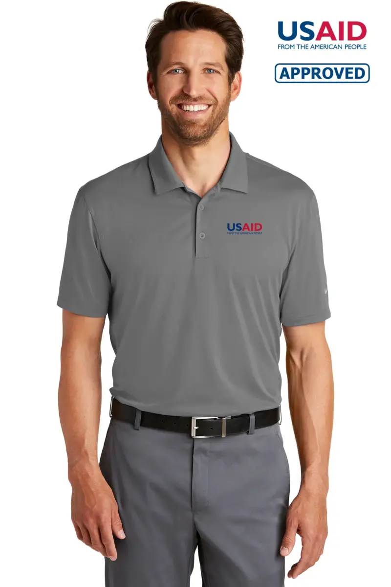 USAID English Nike Golf Dri Fit Legacy Polo Shirt USAID E Store