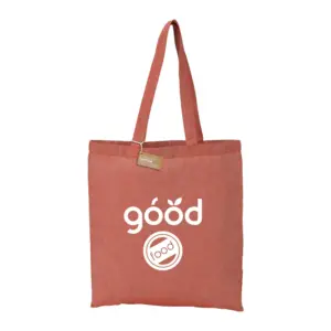eco friendly 5oz recycled cotton twill tote bag