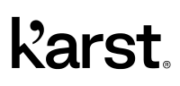 karst logo black