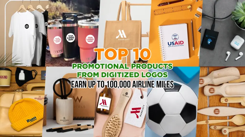 top 10 promotional products from digitized logos